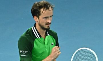 Australian Open: Στα προημιτελικά ο Μεντβέντεφ 