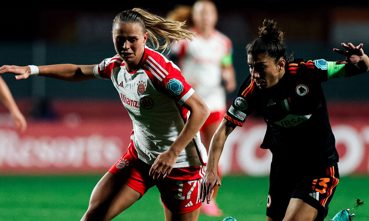 Women's Champions League: Ροντέο (2-2) το Ρόμα-Μπάγερν με τρία γκολ από το 87' και μετά