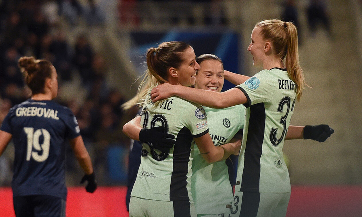 Women's Champions League: Πάρτι της Τσέλσι στο Παρίσι (0-4), νίκησε την Ρεάλ και προκρίθηκε η Χάκεν