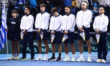 Davis Cup: Η Ελλάδα «κλειδώνει» την πρόκριση κόντρα στη Ρουμανία 