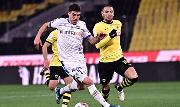 ΑΕΚ - Αστέρας Τρίπολης: Τα γκολ του πρώτου ημιχρόνου