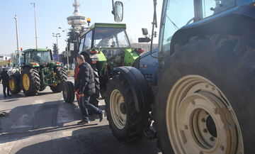 Θεσσαλονίκη: Αποχώρησαν οι αγρότες της Χαλκιδικής - Ανοιξε η Εθνική προς Νέα Μουδανιά