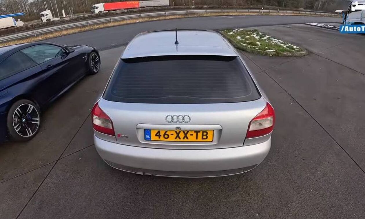 Audi S3 πέταξε κολάρο στα 240 χλμ./ώρα (+video)