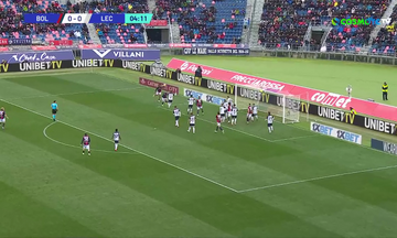 Μπολόνια - Λέτσε 4-0: Τα highlights της αναμέτρησης (vid)
