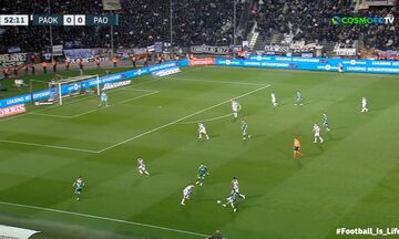 ΠΑΟΚ - ΠΑΟ | Υπέροχη ανάπτυξη από τους "Πράσινους" και 0-1 με τον Σπόραρ