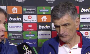 Οι δηλώσεις του Χοσέ Λουίς Μεντιλίμπαρ μετά το ματς με τη Φερεντσβάρος