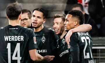 Bundesliga: Τρίτο σερί διπλό για την Βέρντερ, 1-0 την Κολωνία