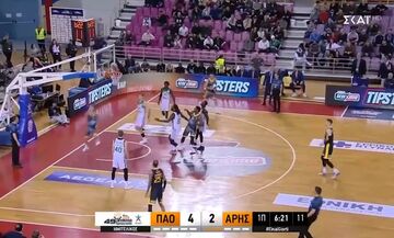 ΠΑΟ - Άρης | Το σερί πόντων του Τολιόπουλου 