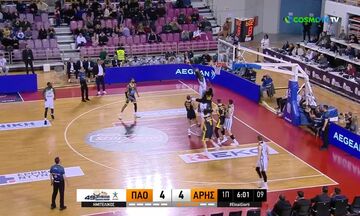 ΠΑΟ - Άρης | Το τρομερό ημίχρονο του Τολιόπουλου με 17 από τους 33 πόντους! 