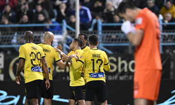 Λαμία - ΑΕΚ 1-3: «Κιτρινόμαυρος» ...περίπατος στη Φθιώτιδα!