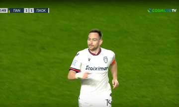 Παναιτωλικός - ΠΑΟΚ: 1-2, ανατροπή σε... δευτερόλεπτα με Σάστρε και Ζίβκοβιτς