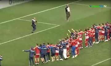 «Είσαι στο μυαλό κάτι μαγικό» στις εξέδρες του ''Γ. Καραϊσκάκης'' μετά την ιστορική πρόκριση