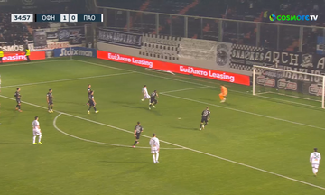 ΟΦΗ - Παναθηναϊκός: Το γκολ του Ιωαννίδη για το 1-1