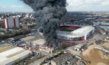 Σαουθάμπτον: Φωτιά κοντά στο γήπεδο πριν το ματς με την Πρέστον (vid)