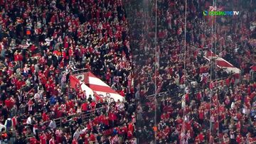 Σείστηκε το ''Γ. Καραϊσκάκης'' κατά την είσοδο των παικτών του Ολυμπιακού 