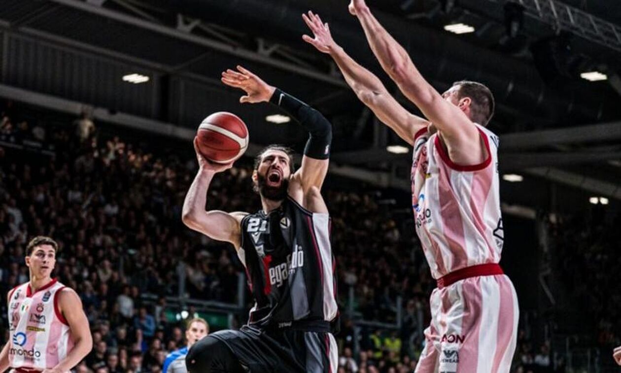Βίρτους - Αρμάνι 84-75: Αντέδρασε μετά την ήττα στο ΣΕΦ