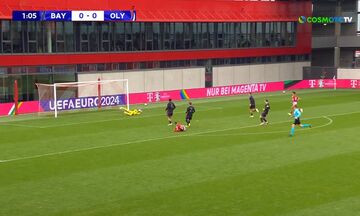 Μπάγερν - ΟΣΦΠ | Κυνήγησε τη φάση ο Πνευμονίδης και λίγο έλειψε να σκοράρει