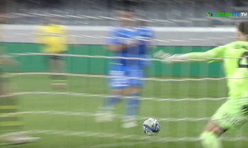 Απόλλων Λεμεσού - ΑΕΚ: Το γκολ του Φαν Βερτ για το 0-1