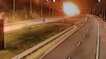 Τέμπη: Νέο βίντεο - ντοκουμέντο, η χημική φωτιά του εμπορικού συρμού έκαψε τους 57 αθώους (vid)