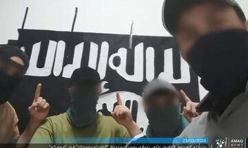 Το Ισλαμικό Κράτος δημοσίευσε φωτογραφία με τους τέσσερις δράστες του μακελειού στη Μόσχα