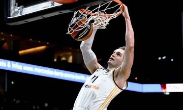 EuroLeague: MVP της 31ης αγωνιστικής οι Χεζόνια και Μπράιαντ