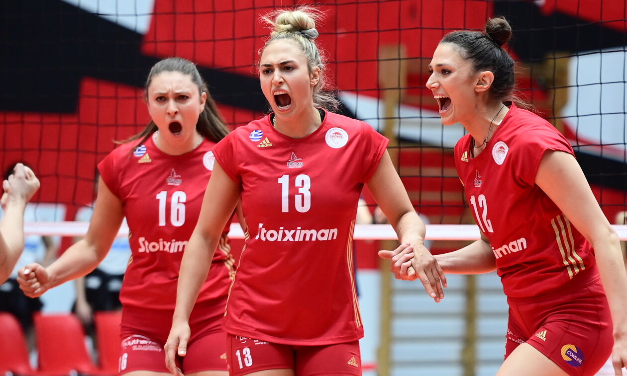 Volley League Γυναικών: Πρώτος στα ημιτελικά ο Ολυμπιακός, 3-1 το Μαρκόπουλο