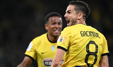 ΑΕΚ-ΠΑΟΚ: Το γκολ του Γκατσίνοβιτς