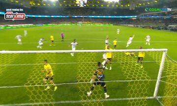 ΑΕΚ - ΠΑΟΚ | Ο Όζντοεφ όντας πεσμένος πλάσαρε τον Αθανασιάδη για το 2-2 