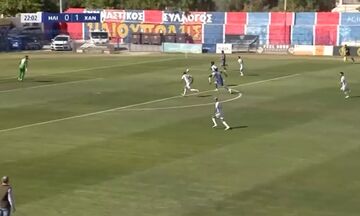 Ηλιούπολη - Χανιά | 1-1, μπήκε με τη μπάλα στα δίχτυα ο Παντελίδης 