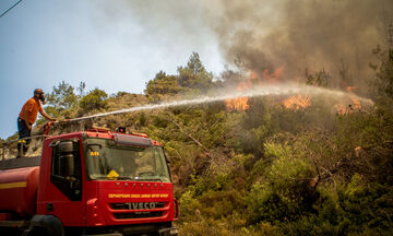 Καστοριά: Υπό μερικό έλεγχο η πυρκαγιά - Φωτιά και στη Φθιώτιδα