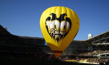 ΑΕΚ: Γιόρτασε τα 100 χρόνια, δεν πέταξε το επετειακό αερόστατο