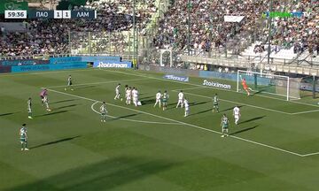 Παναθηναϊκός-Λαμία: Το γκολ του Μπερνάρ για το 2-1