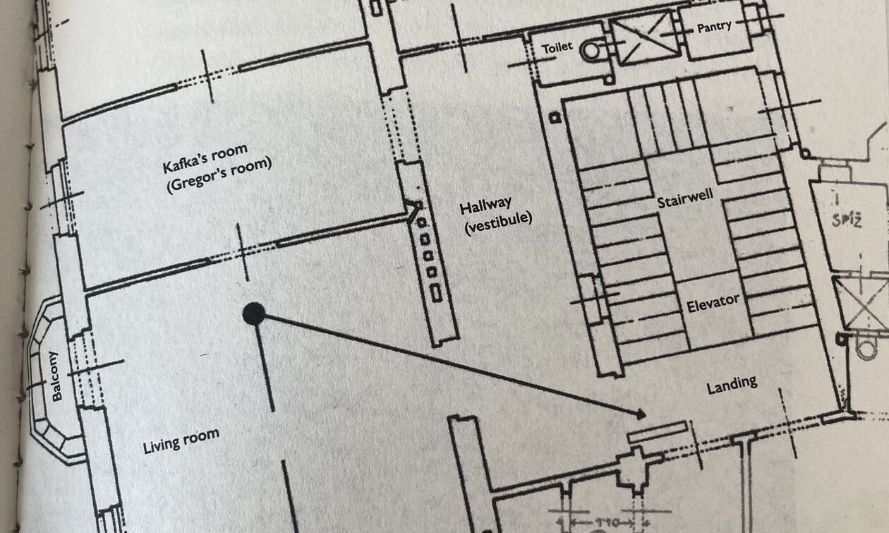 Κάφκα: Μπήκαμε στο διαμέρισμα όπου εκτυλίχθηκε η «Μεταμόρφωση»