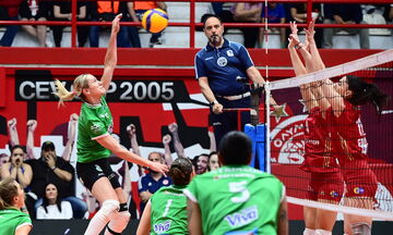 Volley League Γυναικών: Ο Παναθηναϊκός 3-0 τον Ολυμπιακό στον Ρέντη και μένει στο «κόλπο» του τίτλου