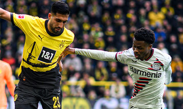 Bundesliga: Η Λεβερκούζεν σταμάτησε στην Ντόρτμουντ (1-1)