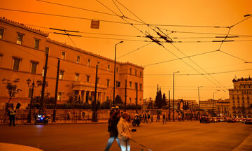«Πνίγηκε» στη σκόνη η Ελλάδα