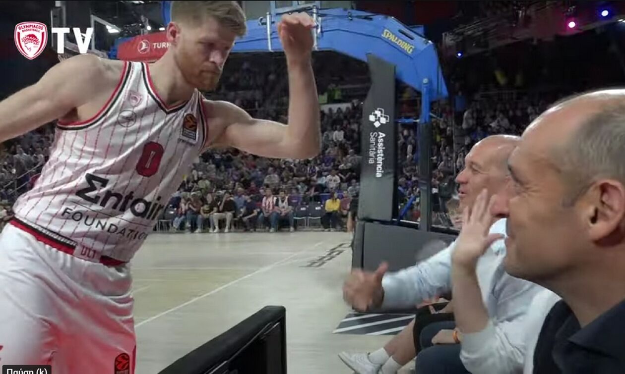 Μπαρτσελόνα - Ολυμπιακός: Η παρακάμερα από το Game 2 στη Βαρκελώνη