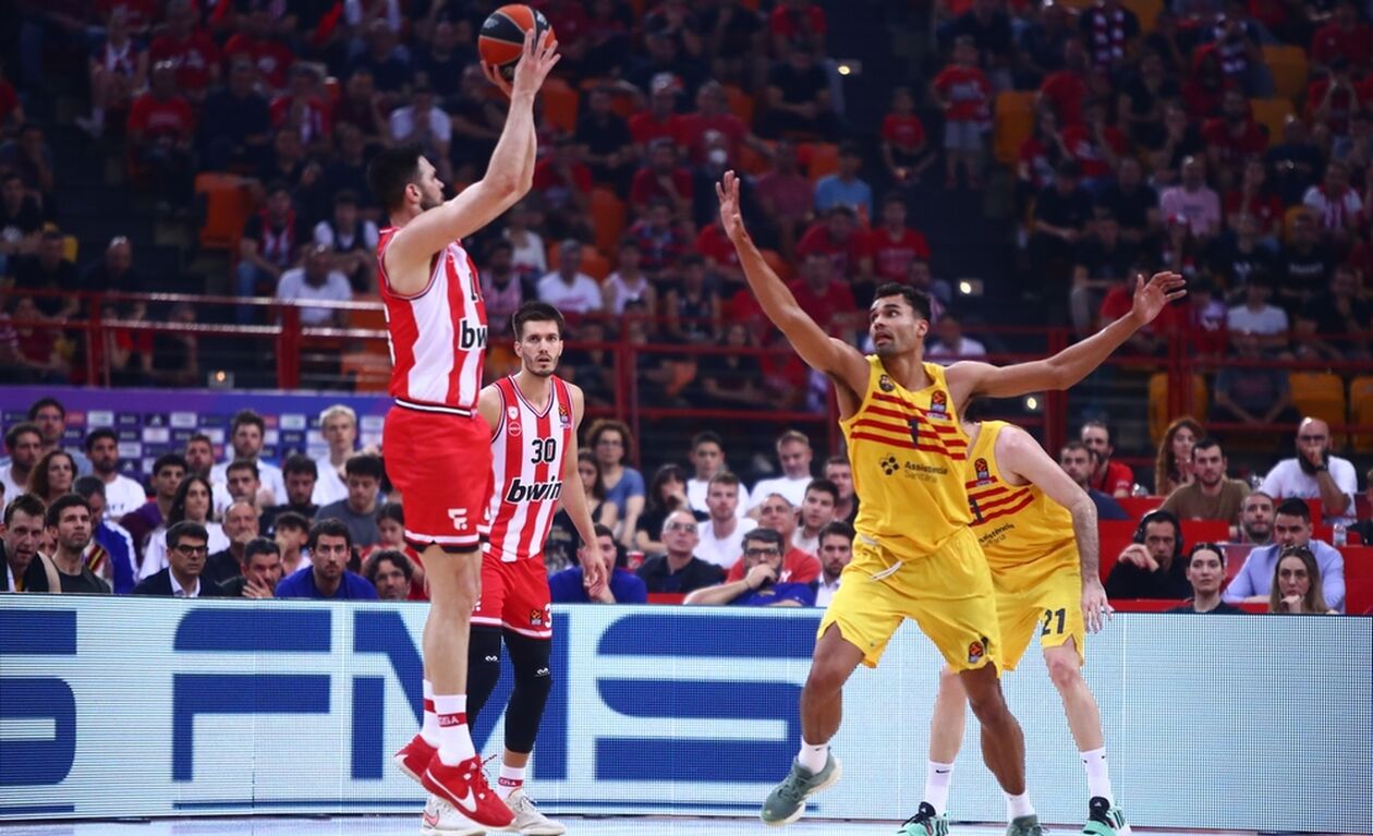 Ολυμπιακός - Μπαρτσελόνα: Τα τρίποντα κάνουν τη διαφορά 