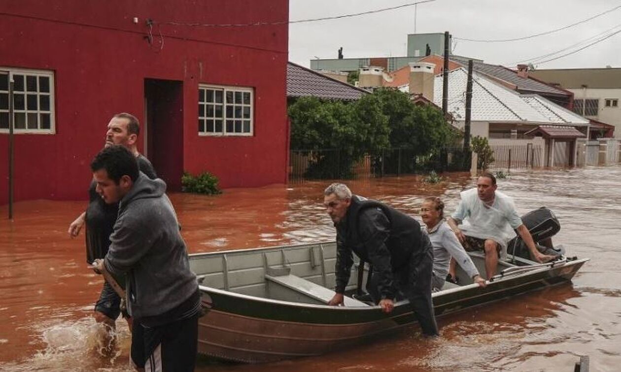 Βραζιλία: 37 νεκροί και 74 αγνοούμενοι από τις πλημμύρες - Επλήγη και το Πόρτο Αλέγκρε