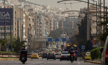 Κίνηση: Μποτιλιάρισμα σε Αθηνών Κορίνθου, Κηφισό και Συγγρού