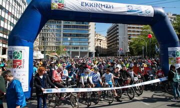 Κλειστό το κέντρο της Αθήνας για τον Ποδηλατικό Γύρο - Κυκλοφοριακές ρυθμίσεις