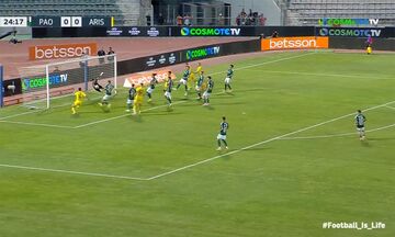 Παναθηναϊκός-Άρης: Η κεφαλιά του Μπράμπετς και η απόκρουση του Λοντίγκιν