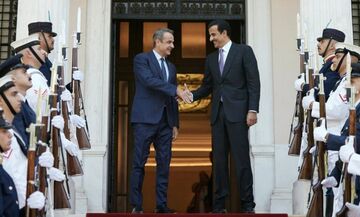 Εμίρης Κατάρ προς Κ. Μητσοτάκη: Ευκαιρία να ενισχύσουμε τις διμερείς σχέσεις