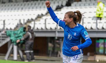 Νησιά Φερόε-Ελλάδα 0-2: Δεν δυσκολεύτηκε η Εθνική Γυναικών