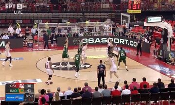 Κυριαρχία Ολυμπιακού στο τρίτο δεκάλεπτο