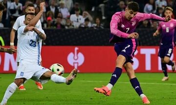 Γερμανία - Eλλάδα 2-1: Φιλική ...ανατροπή στο 89' τα «πάντσερ» με την (ανταγωνιστική) «γαλανόλευκη»!