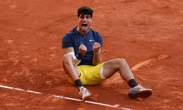 Ζβέρεφ - Αλκαράθ 2-3: Στα χέρια του ο τίτλος του Roland Garros (pic)