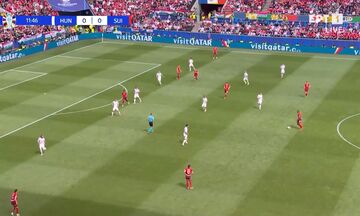 Ουγγαρία - Ελβετία | 0-1, υποδειγματικό πλασέ του Ντουά μετά την άψογη ασίστ του Έμπισερ