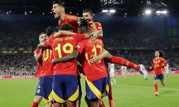 Ισπανία - Γεωργία 4-1: O Nτάνι Όλμο ...ανατίναξε τα δίχτυα για 4η φορά (vid)!