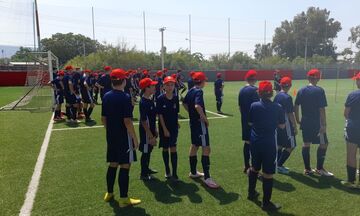 Ολυμπιακός: Άρχισε το 23o Summer Camp της Ακαδημίας